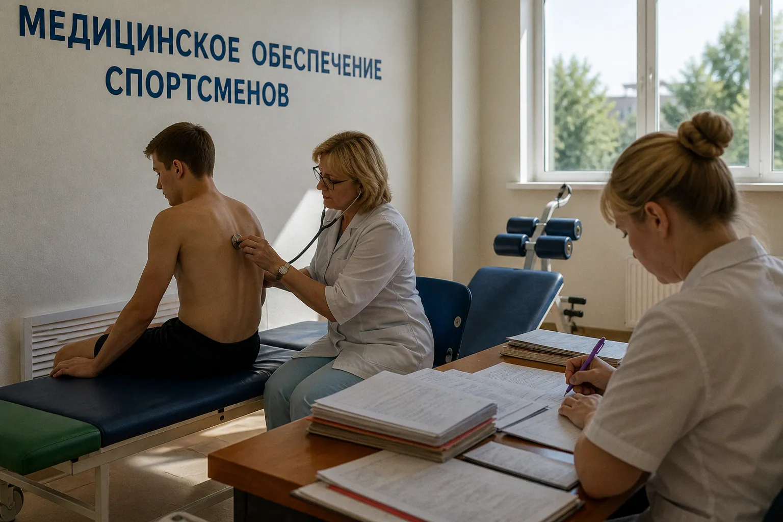 Новый порядок медпомощи спортсменам и физкультурникам вступит в силу с сентября