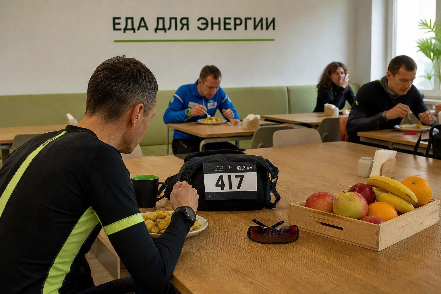 Почему картофель эффективнее фруктов при углеводной загрузке перед марафоном